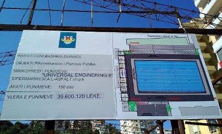 Rikonstruksioni i Pishines Publike ne Durres
